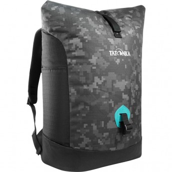 Городской рюкзак TATONKA GRIP ROLLTOP PACK с верхней загрузкой, black digi camo