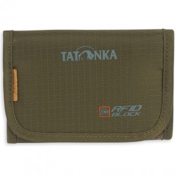 Компактный кошелек TATONKA FOLDER RFID B с защитой Rfid, olive