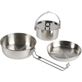 Набор посуды из трех предметов TATONKA CAMP SET REGULAR Набор посуды из трех предметов TATONKA CAMP SET REGULAR