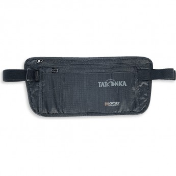 Плоский кошелек на молнии TATONKA SKIN MONEYBELT INT RIFD B с защитой от считывания данных RFID Block, black