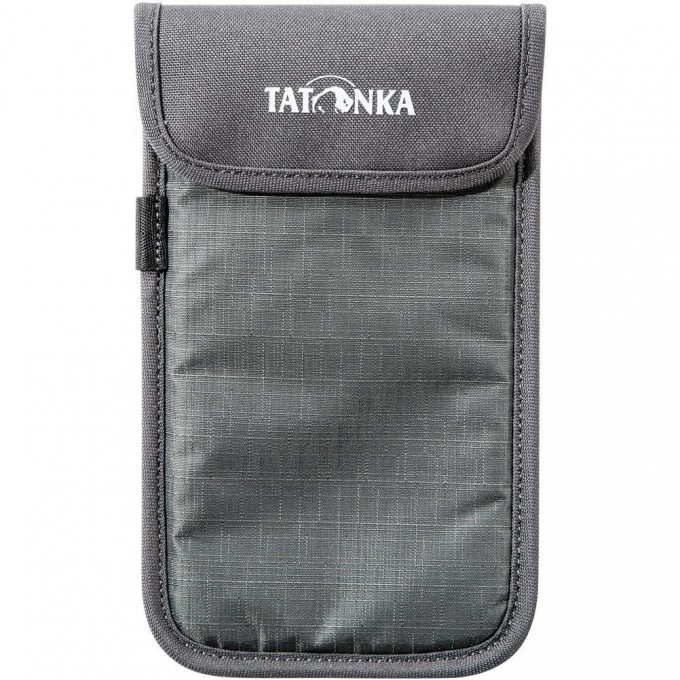 Вместительный чехол для телефона TATONKA SMARTPHONE CASE XXL titan grey 2882.021.021 - titan grey